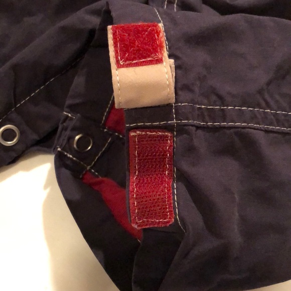 Talbots Brand Navy Blue Lined Overalls- Talbots Kids 24 month - Picture 3 of 5